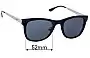 Sunglass Fix Replacement Lenses for Carrera 5023/S - 52mm Wide 