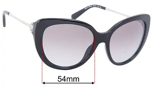 Coach HC8253B Jessa Lentilles de Remplacement 54mm wide 