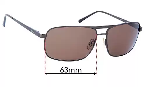 Fish Stickleback Replacement Lenses 63mm wide 
