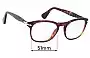 Sunglass Fix Lentes de Repuesto para Persol 3056-S - 51mm Wide 