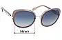 Sunglass Fix Replacement Lenses for Prada SPR52O - 56mm Wide 