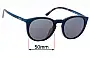 Ralph Lauren Polo PH 4183U - CLIP-ON Replacement Lenses Front View 