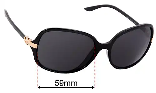 Polo RL 8064  Lentilles de Remplacement 59mm wide 