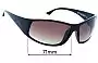 Sunglass Fix Verres de Remplacement pour Stingray  Cobbler - 71mm Wide 