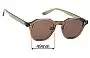 Sunglass Fix Replacement Lenses for Evo T7243 - 49mm Wide 