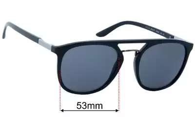 Giorgio Armani AR 8118 Replacement Lenses 53mm wide 