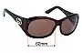Sunglass Fix Replacement Lenses for Gucci GG2966/S - 62mm Wide 