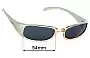 Sunglass Fix Replacement Lenses for Mako 9430 - 54mm Wide 