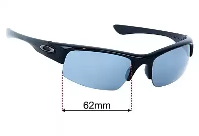 Oakley Bottlecap Replacement Lenses 62mm wide 