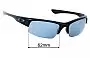 Sunglass Fix Replacement Lenses for Oakley Bottlecap - 62mm Wide 
