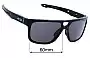 Sunglass Fix Ersatzgläser für Oakley Crossrange Patch OO9382 - 60mm Wide 