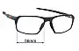 Sunglass Fix Replacement Lenses for Oakley Tensile OX8170 - 56mm Wide 