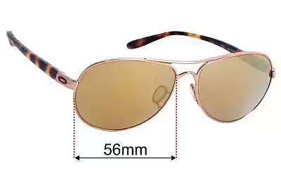 Oakley Tie Breaker OO4108 Replacement Lenses 56mm wide 