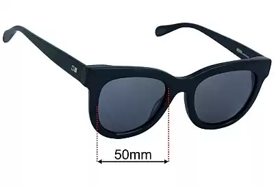 Otis Mona Replacement Lenses 50mm wide 