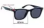 Sunglass Fix Ersatzgläser für Ray-Ban RB4420 - 65mm Wide 