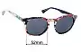 Sunglass Fix Replacement Lenses for Specsavers FH Sun Rx 06 - 52mm Wide 