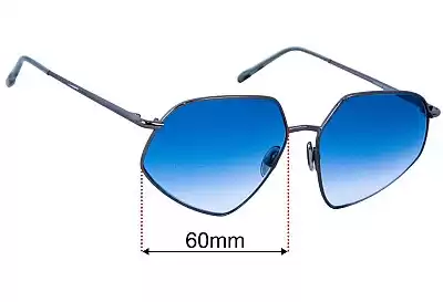 Sportmax  SM0018 Replacement Lenses 60mm wide 