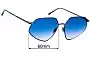 Sunglass Fix Replacement Lenses for Sportmax  SM0018 - 60mm Wide 