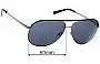 Sunglass Fix Replacement Lenses for Armani Exchange AX 2002 - 61mm Wide 