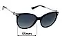 Sunglass Fix Replacement Lenses for Bvlgari 8201-B - 55mm Wide 