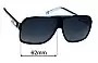 Sunglass Fix Replacement Lenses for Carrera 27 - 62mm Wide 