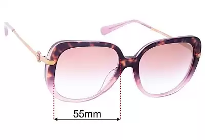Coach HC8320 Replacement Lenses 55mm wide 