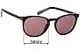 Sunglass Fix Replacement Lenses for Country Road CR Sun Rx 46 - 53mm Wide 