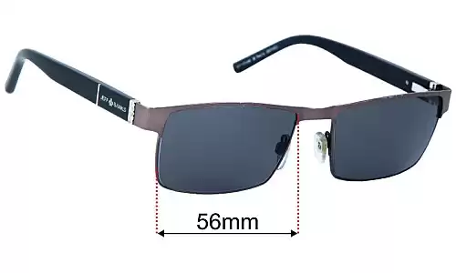 Sunglass Fix Replacement Lenses for Jeff Banks JB Two I's - 56mm Wide Jeff Banks JB Two I's Replacement Lenses 56mm wide