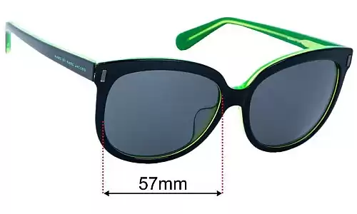 Marc by Marc Jacobs MMJ 447/F/S Lentes de Repuesto 57mm wide 