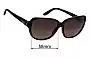 Sunglass Fix Ersatzgläser für Prada SPR05M - 58mm Wide 
