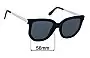 Sunglass Fix Replacement Lenses for Quay Coffee Run Mini - 56mm Wide 