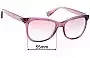 Sunglass Fix Verres de Remplacement pour Ralph Lauren RA 5244 - 55mm Wide 