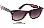 Sunglass Fix Verres de Remplacement pour Ray-Ban RB2140 Original Wayfarer BIO-Based - 50mm Wide 