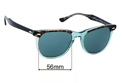 Ray-Ban RB2398 Eagleeye Replacement Lenses 56mm wide 