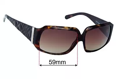 Burberry B 4010 Replacement Lenses 59mm wide 