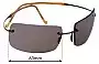 Sunglass Fix Replacement Lenses for Maui Jim MJ517 Thousand Peaks - 63mm Wide 