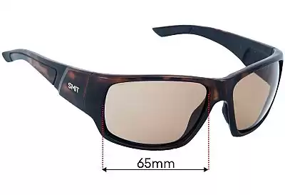Smith Dragstrip/N Replacement Lenses 65mm wide 