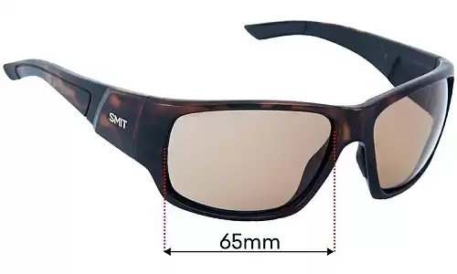 Smith Dragstrip/N  Replacement Lenses 66mm wide 