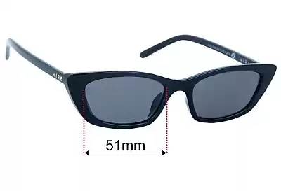 Aire Titania Replacement Lenses 51mm wide 