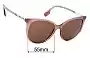 Sunglass Fix Replacement Lenses for Burberry B 4333 - 55mm Wide 