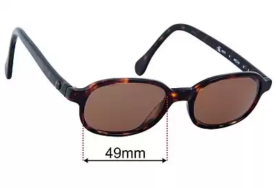 Calvin Klein CK4001 Lentes de Repuesto 49mm wide 