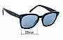 Sunglass Fix Lentes de Repuesto para Celine CL 40152I - 55mm Wide 