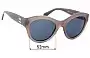 Sunglass Fix Verres de Remplacement pour Chanel 5371 - 52mm Wide 