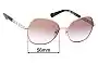 Sunglass Fix Replacement Lenses for Coach HC7112 - 56mm Wide 