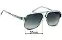 Sunglass Fix Replacement Lenses for Moscot Sheister - 57mm Wide 