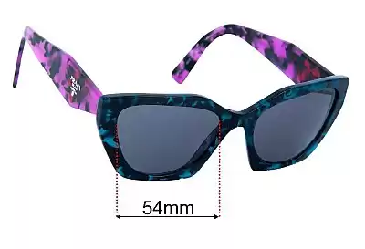 Prada VPR09Y Ersatzgläser 54mm wide 