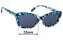 Sunglass Fix Replacement Lenses for Ralph Lauren RA 5264 - 55mm Wide 