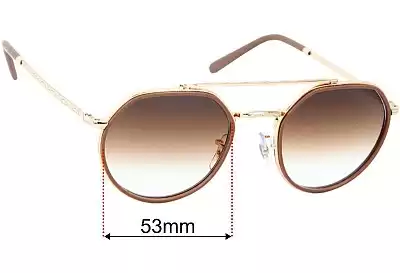 Ray-Ban RB3765 Replacement Lenses 53mm wide 