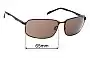 Sunglass Fix Replacement Lenses for Serengeti Wanamaker - 65mm Wide 
