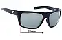 Sunglass Fix Ersatzgläser für Costa Del Mar Broadbill - 60mm Wide 